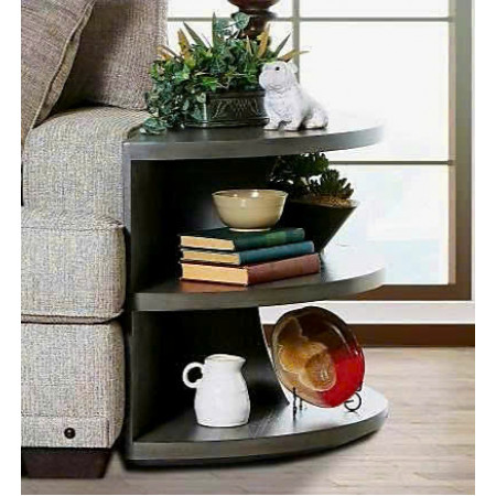 Lane 425258 - Grey : Bàn Console Bán Nguyệt - Xám Khói